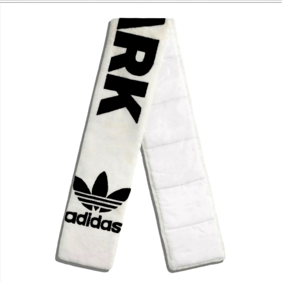 NWT Adidas x IVY PARK Park Faux Scarf White and Black NWT - Picture 2 of 4